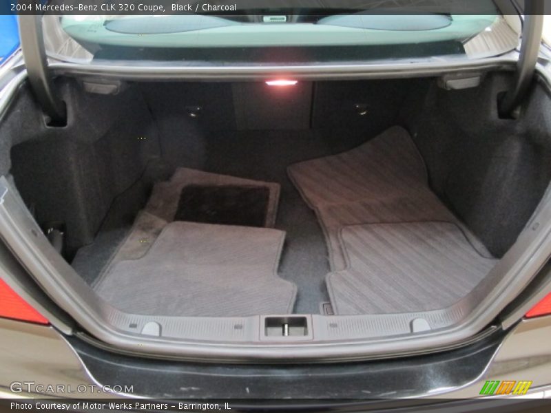 Black / Charcoal 2004 Mercedes-Benz CLK 320 Coupe