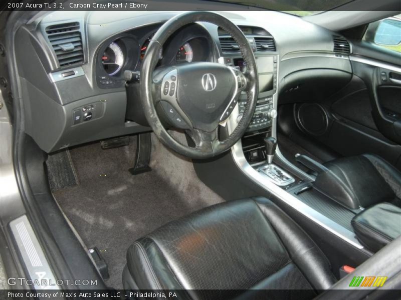 Ebony Interior - 2007 TL 3.2 