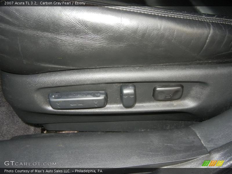 Carbon Gray Pearl / Ebony 2007 Acura TL 3.2