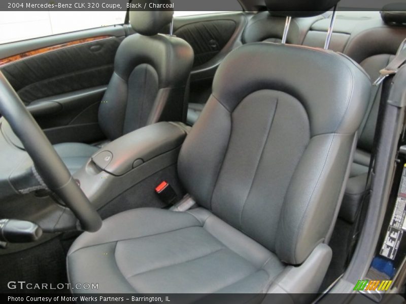 Black / Charcoal 2004 Mercedes-Benz CLK 320 Coupe