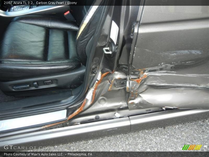 Carbon Gray Pearl / Ebony 2007 Acura TL 3.2