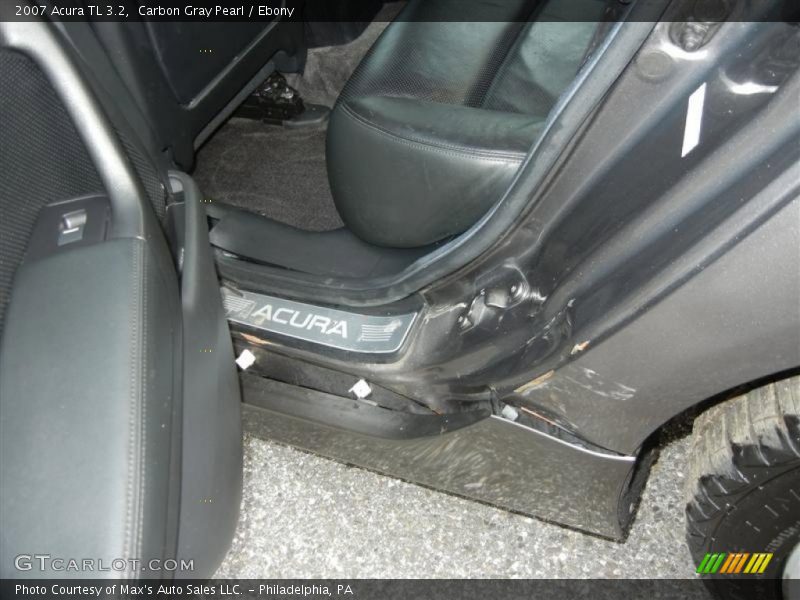 Carbon Gray Pearl / Ebony 2007 Acura TL 3.2