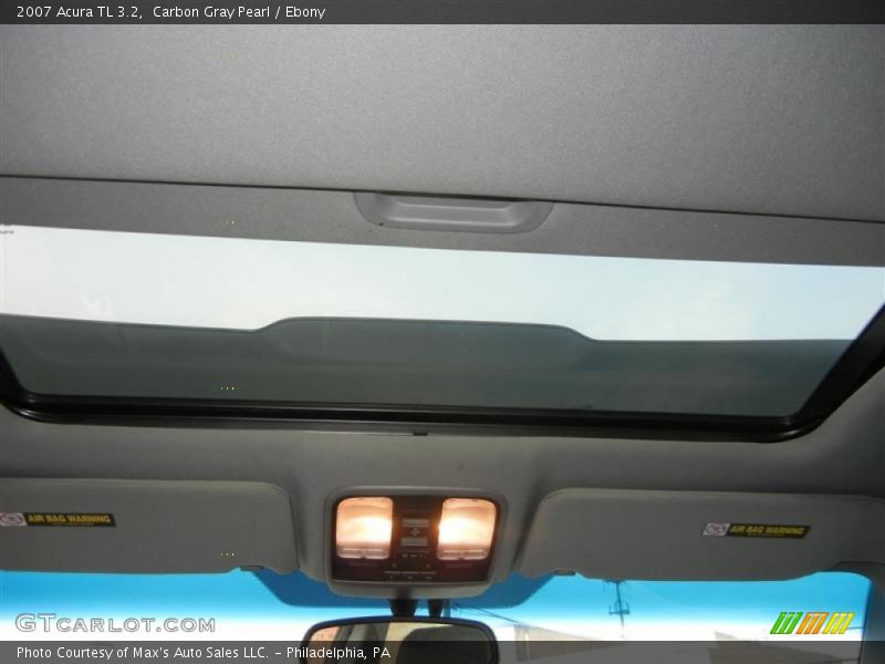 Carbon Gray Pearl / Ebony 2007 Acura TL 3.2
