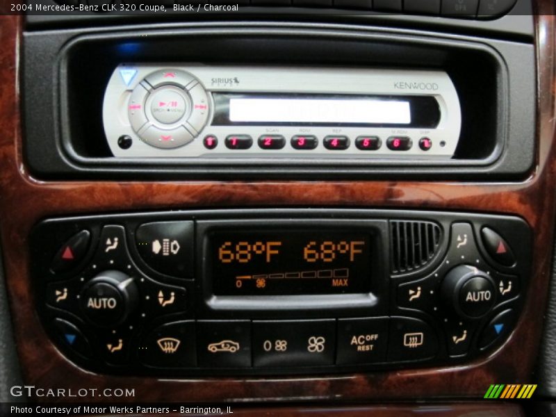 Black / Charcoal 2004 Mercedes-Benz CLK 320 Coupe