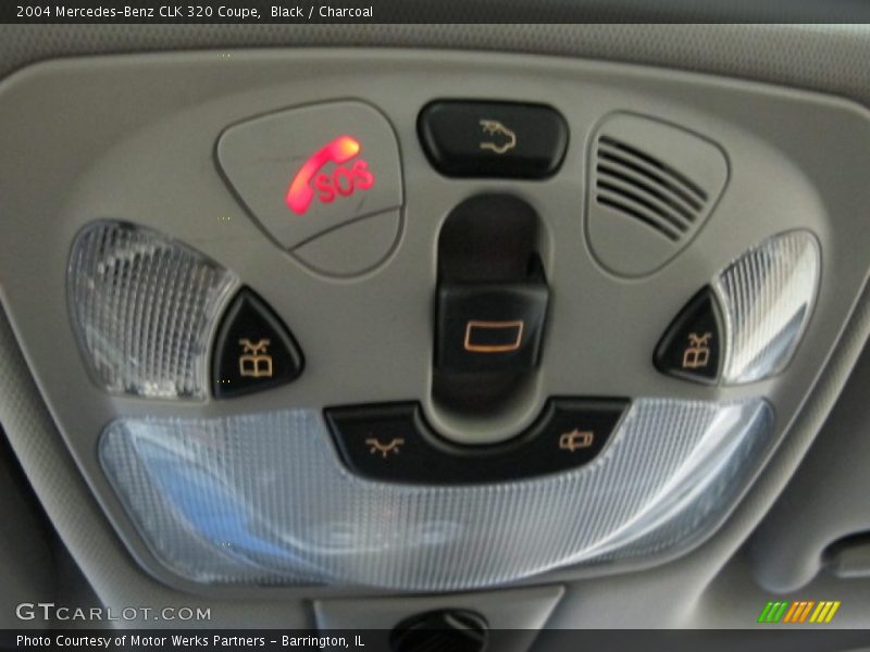Black / Charcoal 2004 Mercedes-Benz CLK 320 Coupe