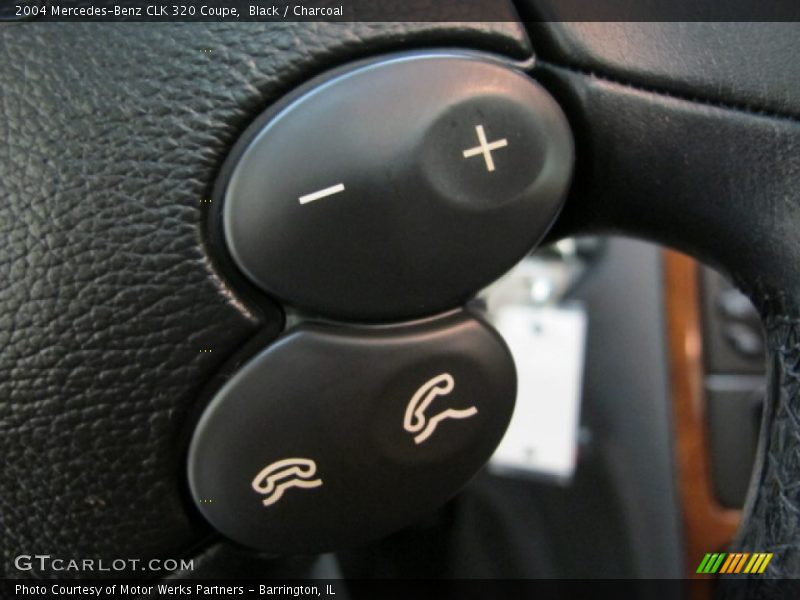 Black / Charcoal 2004 Mercedes-Benz CLK 320 Coupe