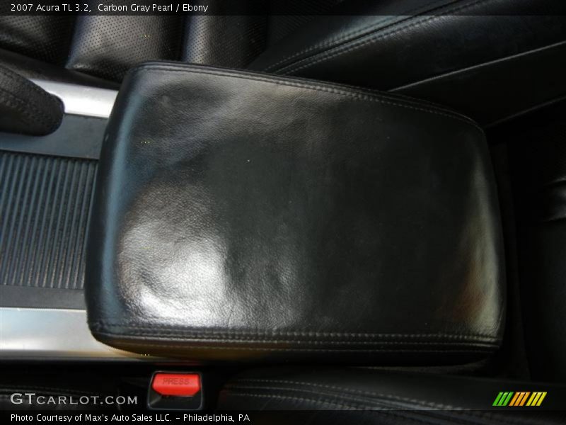 Carbon Gray Pearl / Ebony 2007 Acura TL 3.2