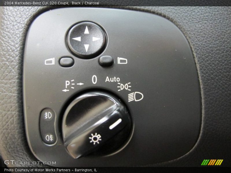 Black / Charcoal 2004 Mercedes-Benz CLK 320 Coupe