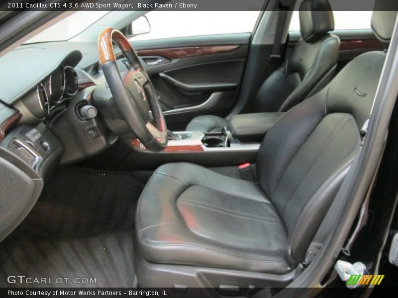 Front Seat of 2011 CTS 4 3.6 AWD Sport Wagon