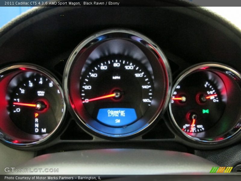 Black Raven / Ebony 2011 Cadillac CTS 4 3.6 AWD Sport Wagon