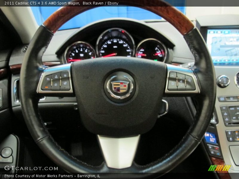  2011 CTS 4 3.6 AWD Sport Wagon Steering Wheel