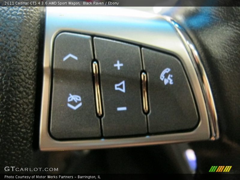 Controls of 2011 CTS 4 3.6 AWD Sport Wagon