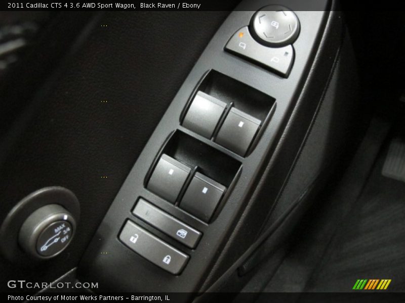 Controls of 2011 CTS 4 3.6 AWD Sport Wagon