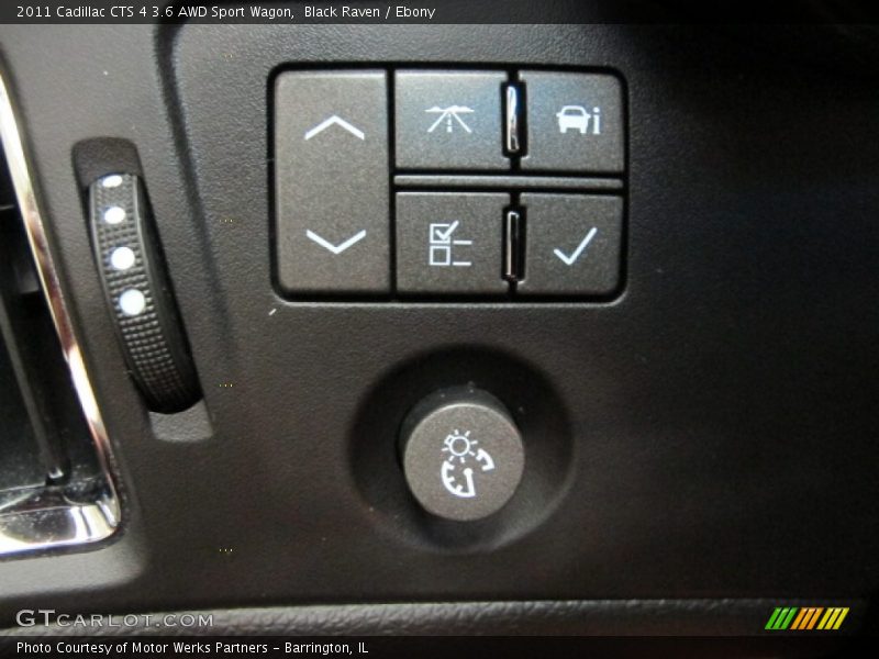 Controls of 2011 CTS 4 3.6 AWD Sport Wagon