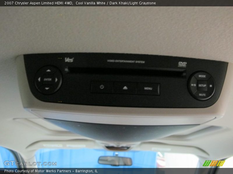 Cool Vanilla White / Dark Khaki/Light Graystone 2007 Chrysler Aspen Limited HEMI 4WD