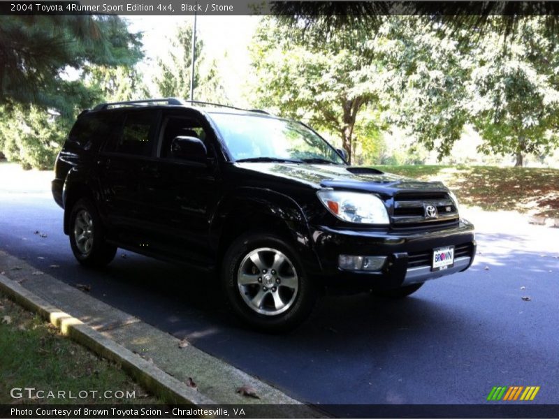 Black / Stone 2004 Toyota 4Runner Sport Edition 4x4