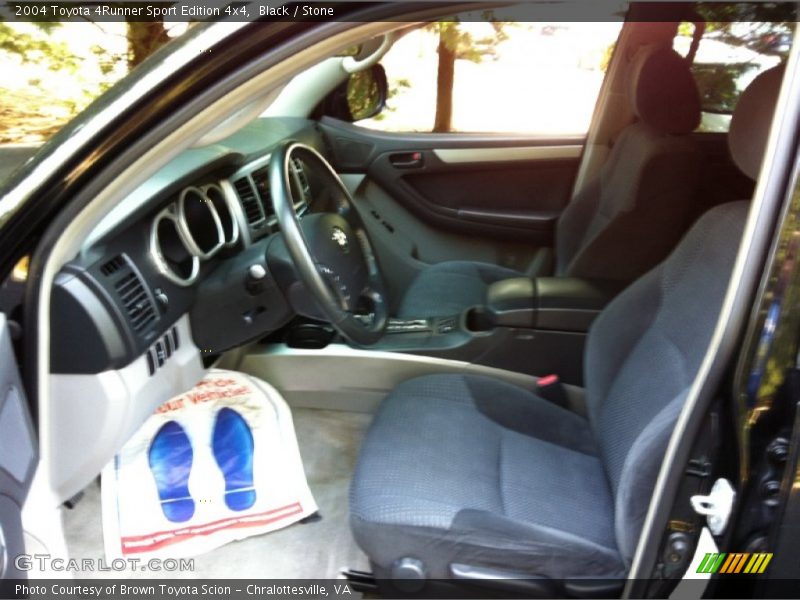 Black / Stone 2004 Toyota 4Runner Sport Edition 4x4
