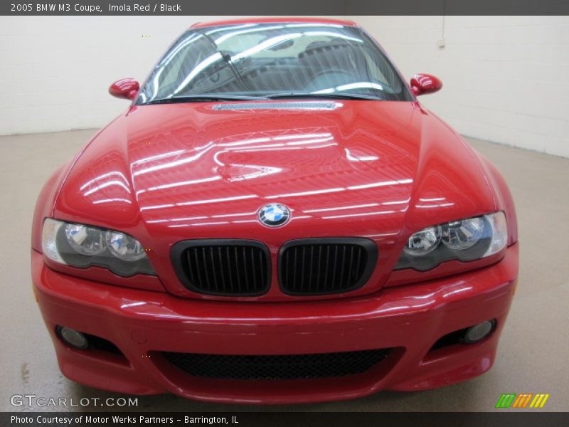 Imola Red / Black 2005 BMW M3 Coupe