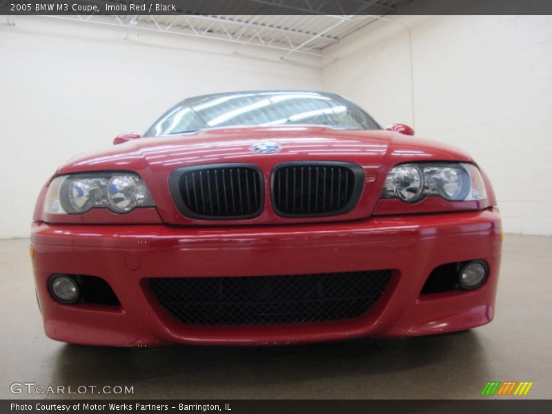 Imola Red / Black 2005 BMW M3 Coupe