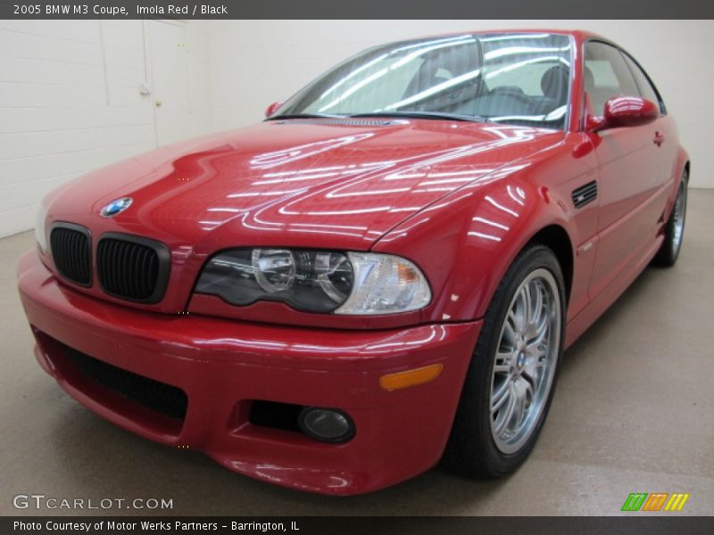 Imola Red / Black 2005 BMW M3 Coupe