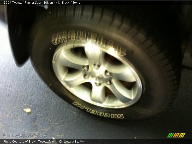 Black / Stone 2004 Toyota 4Runner Sport Edition 4x4