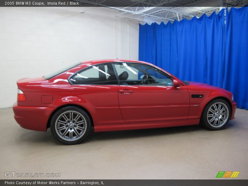 Imola Red / Black 2005 BMW M3 Coupe