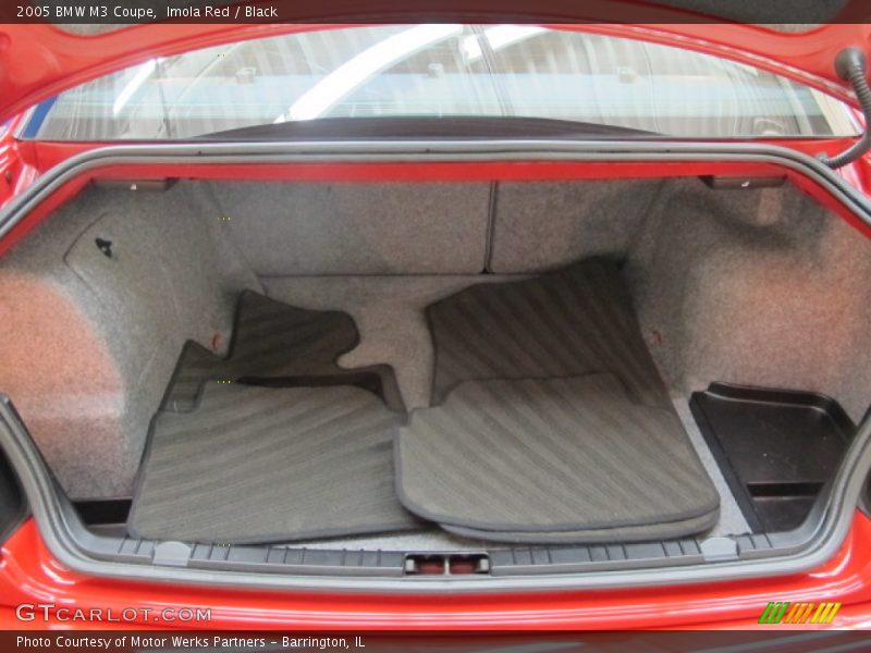 Imola Red / Black 2005 BMW M3 Coupe