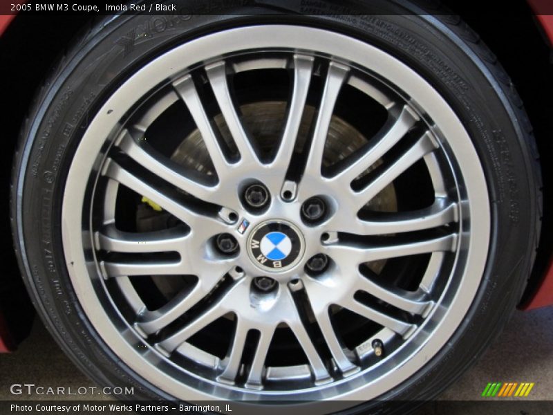 Imola Red / Black 2005 BMW M3 Coupe