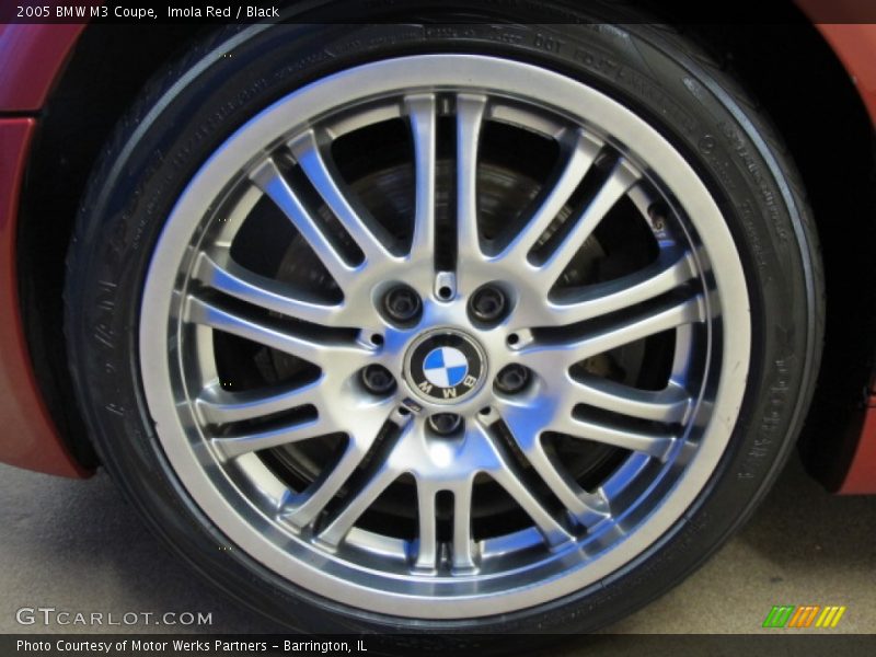 Imola Red / Black 2005 BMW M3 Coupe