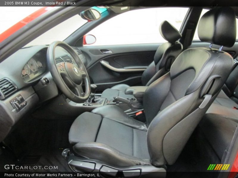 Imola Red / Black 2005 BMW M3 Coupe