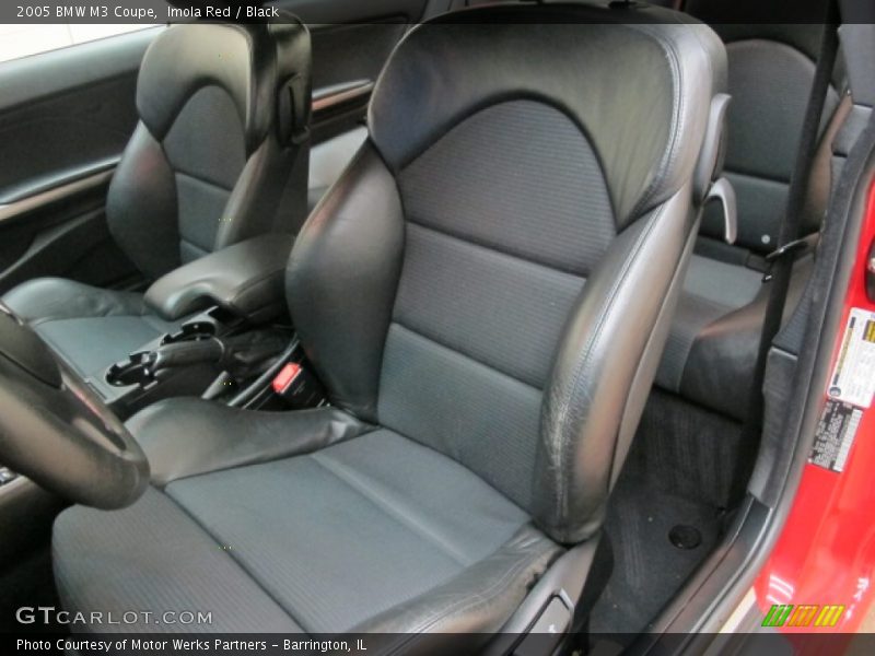 Imola Red / Black 2005 BMW M3 Coupe