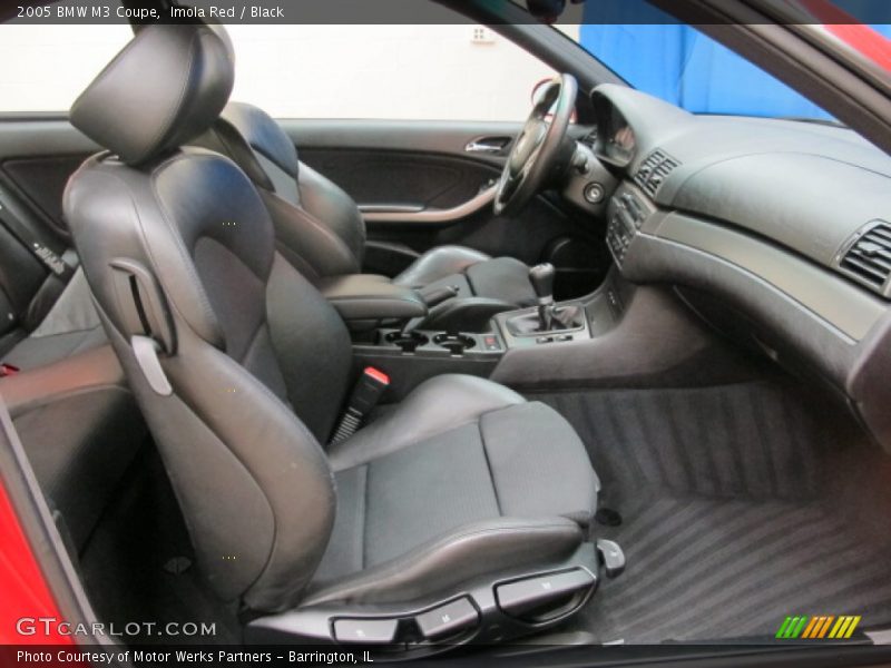 Imola Red / Black 2005 BMW M3 Coupe