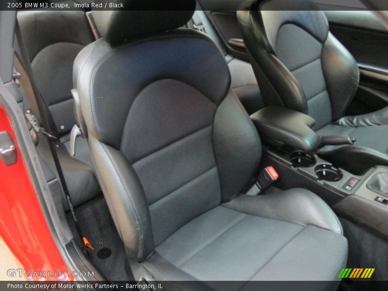 Imola Red / Black 2005 BMW M3 Coupe