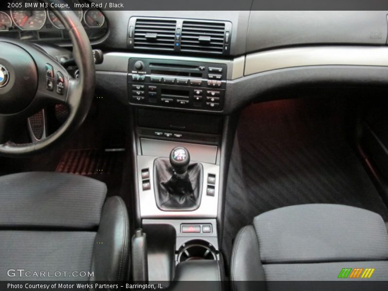 Imola Red / Black 2005 BMW M3 Coupe