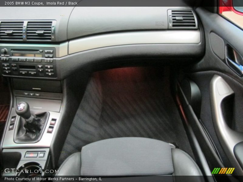 Imola Red / Black 2005 BMW M3 Coupe