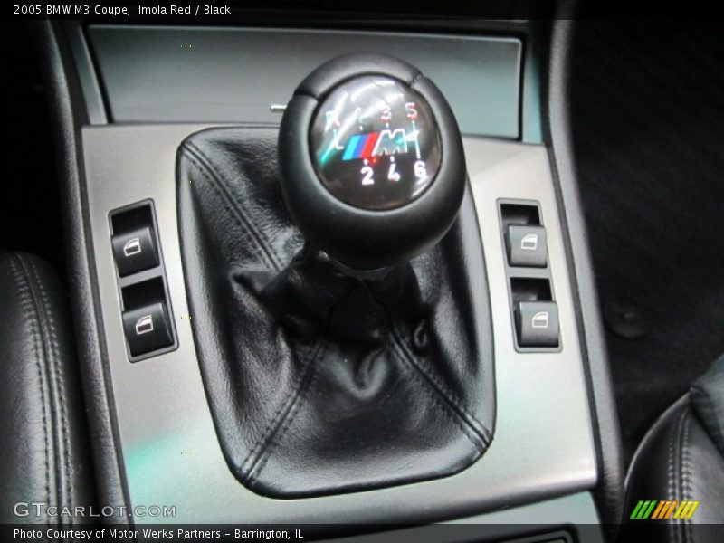 Imola Red / Black 2005 BMW M3 Coupe