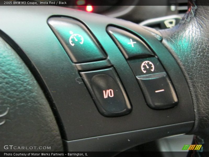 Imola Red / Black 2005 BMW M3 Coupe