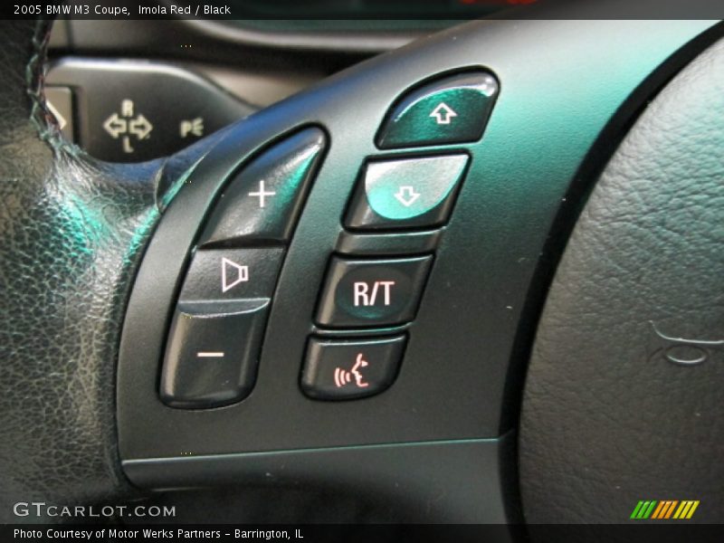 Imola Red / Black 2005 BMW M3 Coupe