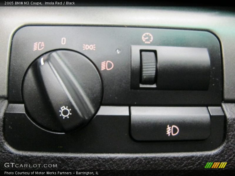 Imola Red / Black 2005 BMW M3 Coupe