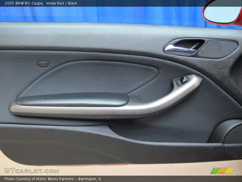 Imola Red / Black 2005 BMW M3 Coupe
