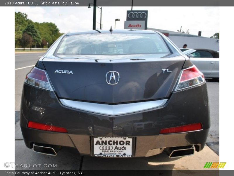 Grigio Metallic / Taupe 2010 Acura TL 3.5