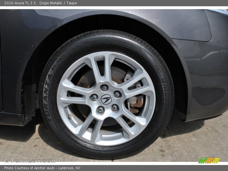 Grigio Metallic / Taupe 2010 Acura TL 3.5