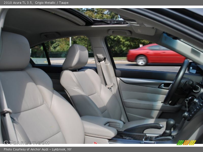 Grigio Metallic / Taupe 2010 Acura TL 3.5