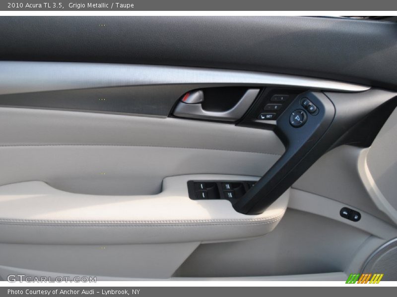 Grigio Metallic / Taupe 2010 Acura TL 3.5