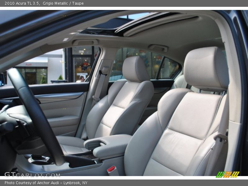 Grigio Metallic / Taupe 2010 Acura TL 3.5