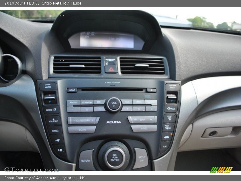 Grigio Metallic / Taupe 2010 Acura TL 3.5