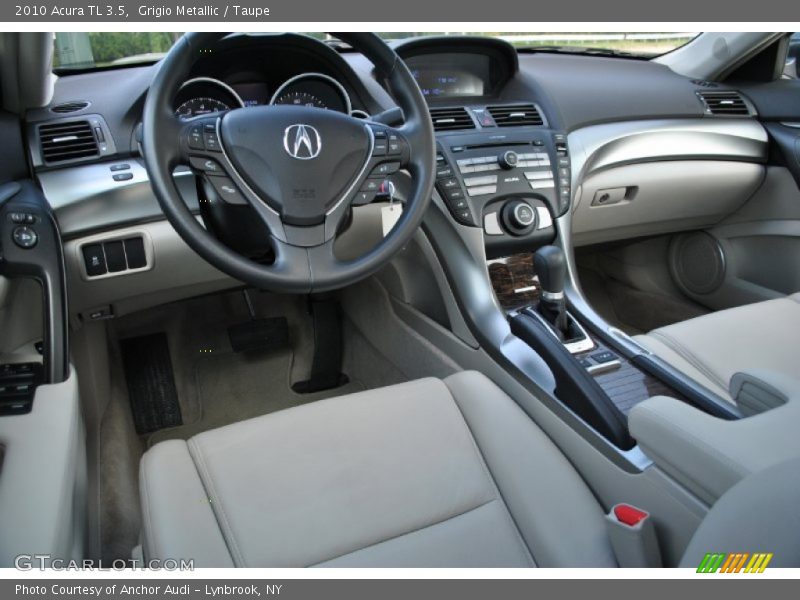 Grigio Metallic / Taupe 2010 Acura TL 3.5