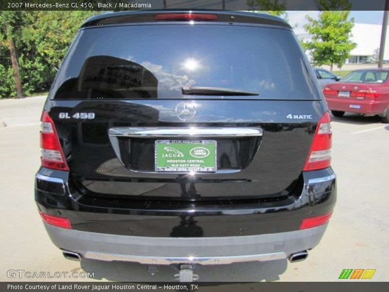 Black / Macadamia 2007 Mercedes-Benz GL 450