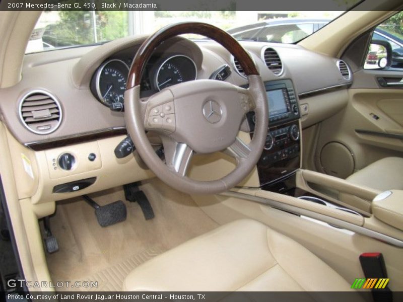Black / Macadamia 2007 Mercedes-Benz GL 450