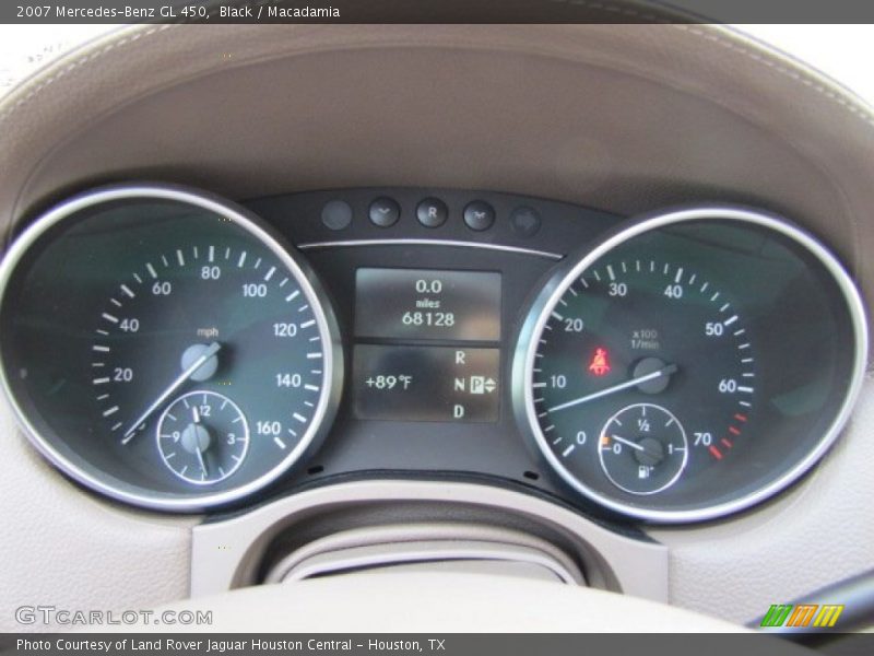 Black / Macadamia 2007 Mercedes-Benz GL 450